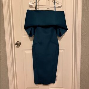 ASOS Strapless Teal Dress